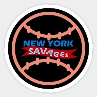 New York Savages Sticker